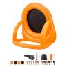 Inflatable Soccer Dart Board, over 6 ft High Giant Soccer Dart Board with 4 Kick Balls 6 Darts 6 Axe & Air Pump, 3-Min Setup