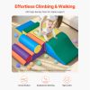 Climbing Toys, 7-Piece Set, Foam Climbing Toys for Toddlers 6 Months to 3 Years Old, PU Leather Climbing Blocks